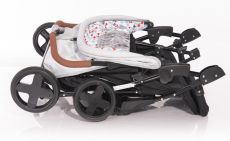 Дитяча коляска для двійні Lorelli Twin STEEL Grey (10020072184)